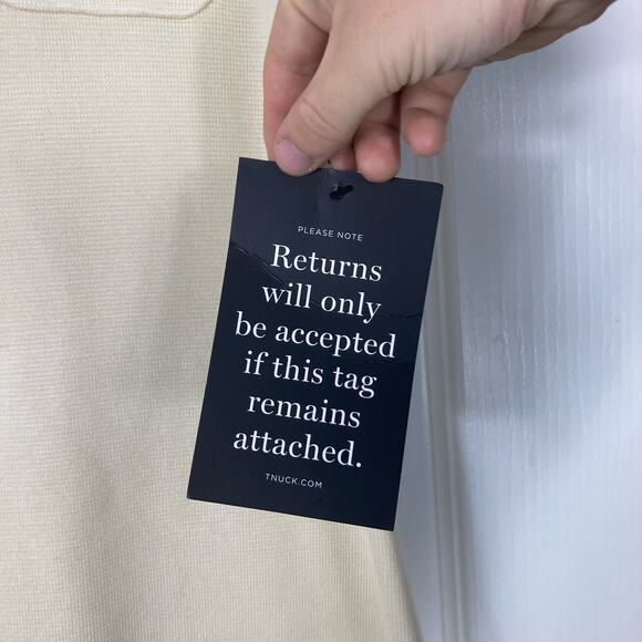 NWT TUCKERNUCK Dress M White Black Knit Wool-blend Short-Sleeve Stretch”Merritt” - Picture 5 of 7